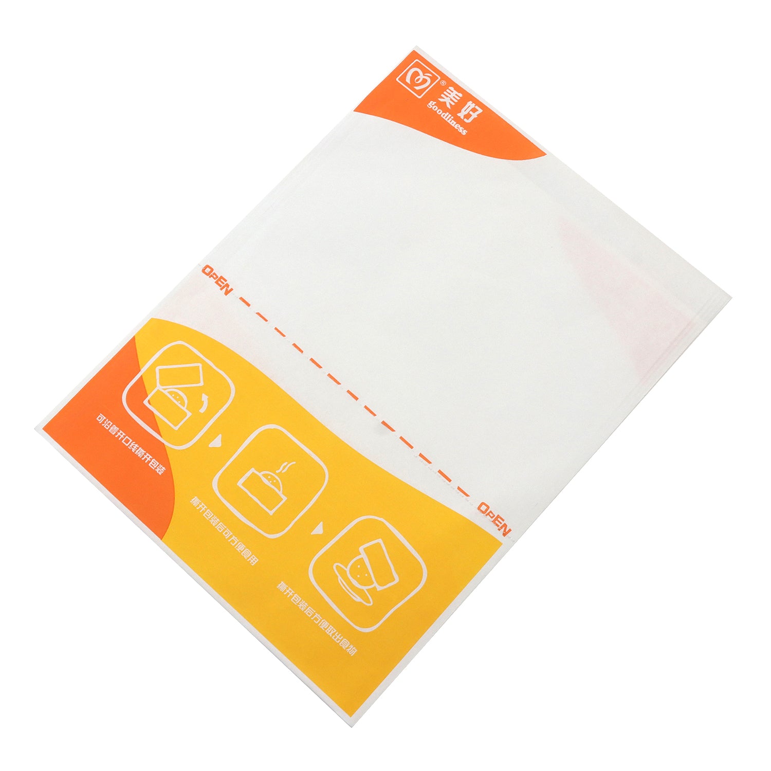 Baked Food Pinch Bottom Paper Bags