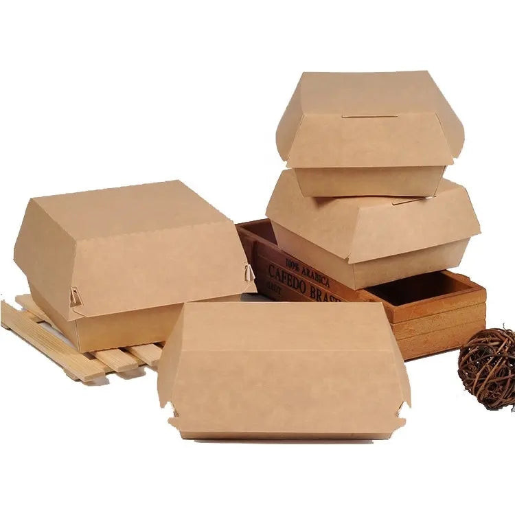 Cardboard Burger Box