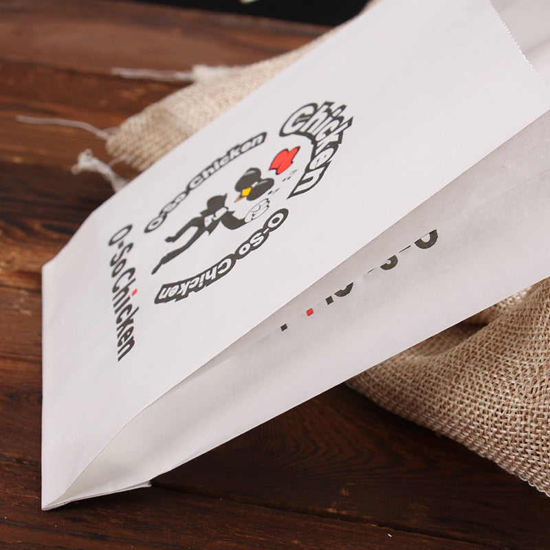 Logo Pinch Bottom Paper Bags