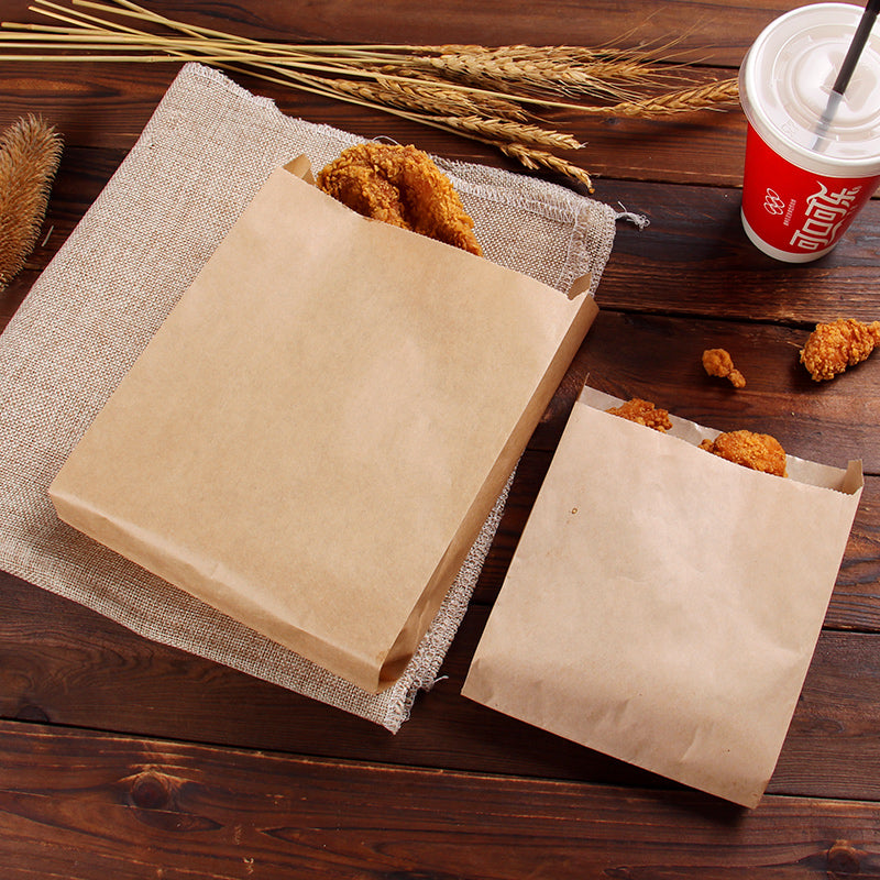 Greaseproof Bread Flat Paper Bags