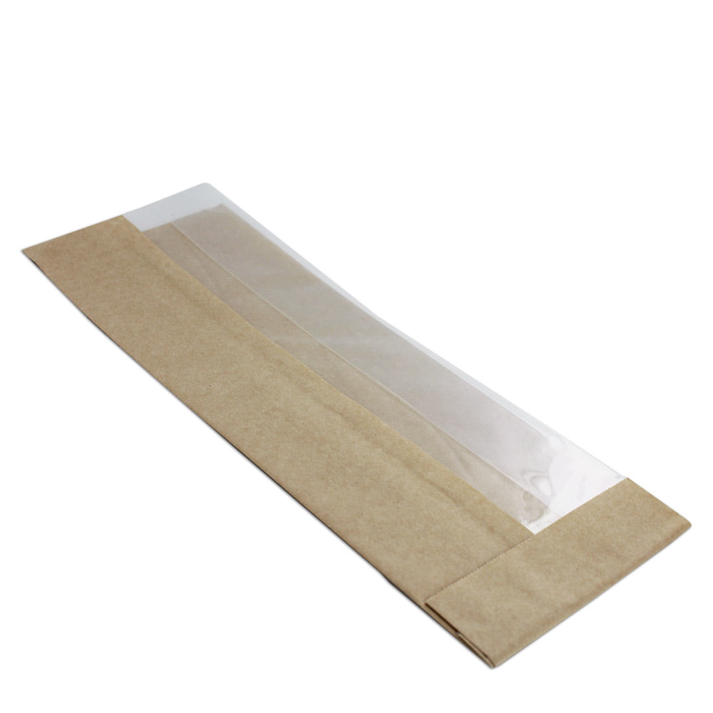 Pinch Bottom Paper Bag With Window