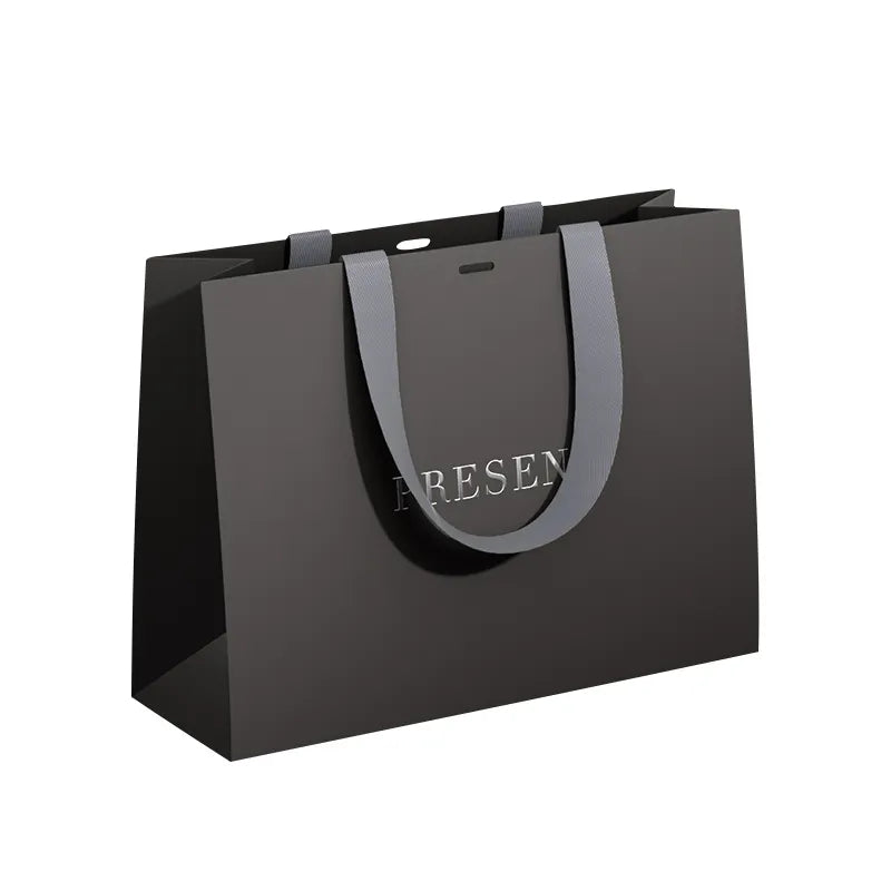 Shopping Paper Bag With Flat Handle