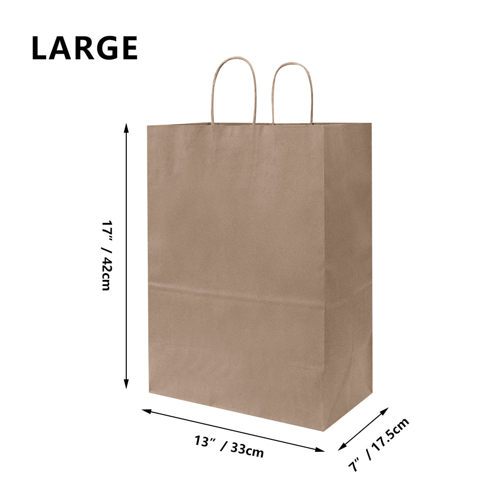 Small/Large SOS paper bag