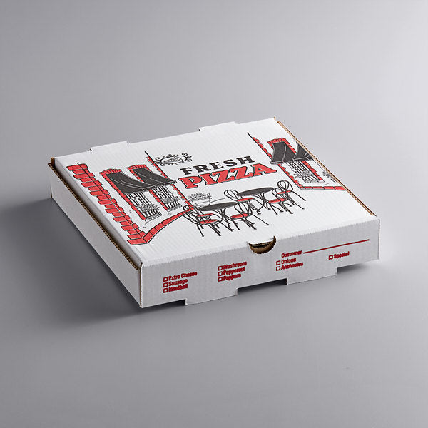 paper pizza box